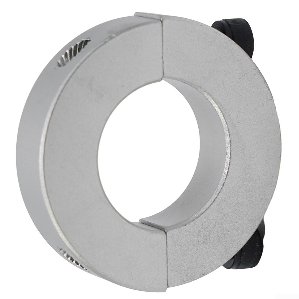 Collare per albero, 45 mm, 50 mm, 55 mm, 60 mm, doppio collare per albero diviso con anello di serraggio in lega di alluminio per industria (50 mm)