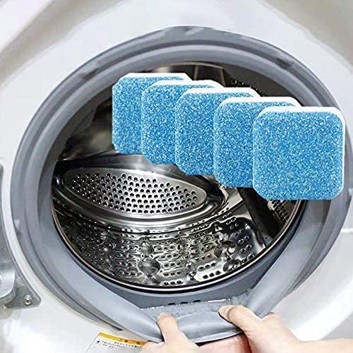 JHBK Automatic Flush Toilet Bowl Cleaner Tablets +10 PcsWashing Machine Cleaner/Washing Machine Tank Cleaner 1