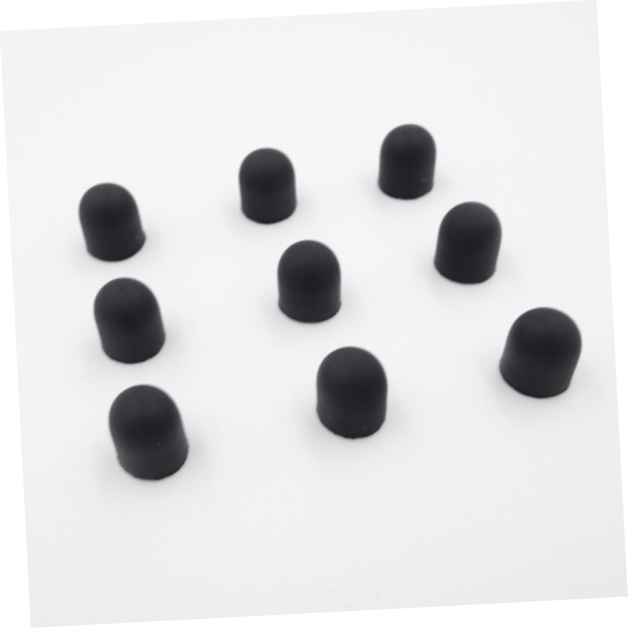 QUMIIRITY Stylus for Boys and Girls Touch Screen Stylus Pen 20pcs Silicone Tip Case Cover for Pen Mute Writing Design