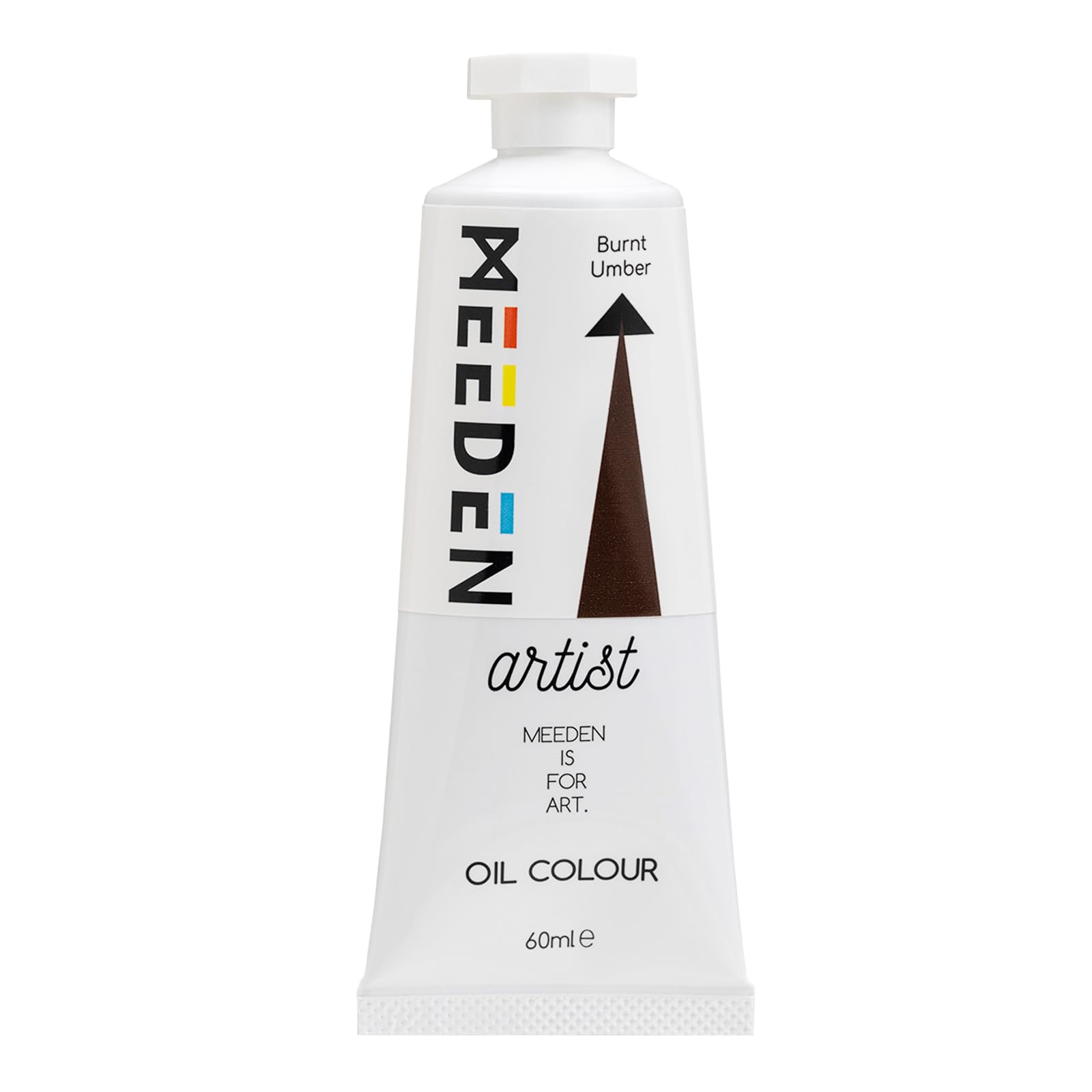 MEEDEN Artist Grade Oil Paint: Burnt Umber - 60ml Tube, Professional Art Paints for Canvas Painting