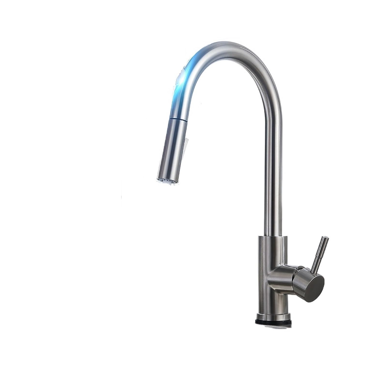 HADECOLL Pull-Out Faucet Smart Touch Kitchen Faucets Crane For Kitchen Water Tap Sink Mixer Rotate Touch Faucet Sensor Water Mixer Easy To Install,1005-Brush