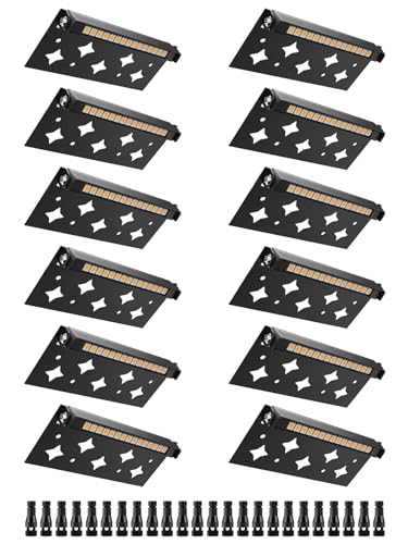 DOREIO 5W Retaining Wall Lights 7 inch LED Hardscape Lighting