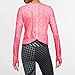 Nike Womens TOP Long Sleeve Runway Reflective Running Top CK2312-663 Size M