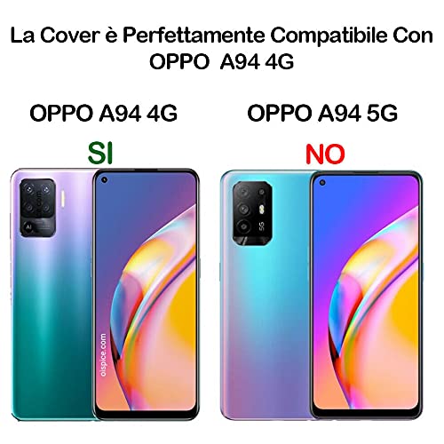 Cover custodia back case in TPU silicone morbido per OPPO RENO 2Z