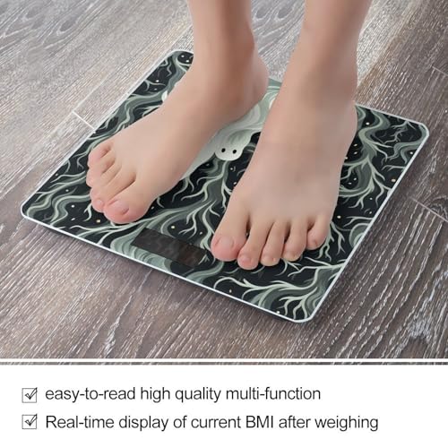 Báscula Digital para Baño con Vidrio Templado y LCD 400lb miniatura 5