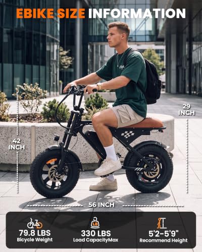 Image of Electric Bike for Adults, ๐ฏ๐ฌ๐ฌ๐ฌ๐ช /1500W Peak Motor, 48V 13Ah / 25Ah