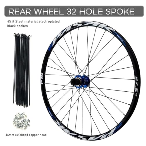 Roues VTT 4 roulements étanches 26-29p pour freins à disque - 4