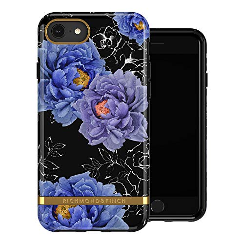 Funda de Richmond and Finch diseñada para iPhone SE, Funda con peonías florecientes para iPhone 6 / 6s / 7/8 con Detalles Dorados - Floral