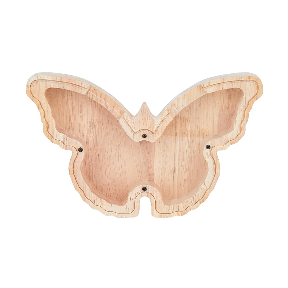 Tirelire papillon en bois : ne perdez plus votre monnaie et sublimez votre intérieur