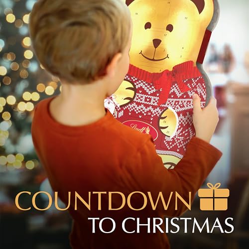 Image of Lindt Teddy Christmas Advent Calendar Assorted Chocolate Candy Box, 7.2 oz.