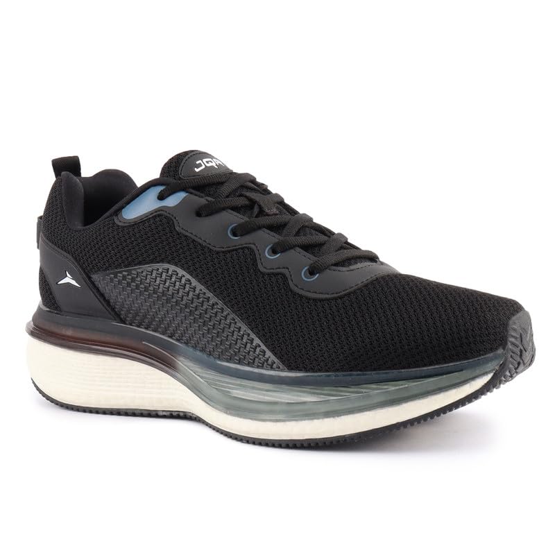 Image of JQR Rapid FIRE Sports Shoe for Men | Breathable Mesh | Shock Absorption | Nonslip | Lightweight & Comfortable | Stylish & Durable for Running, Gym, Walking, Jogging & Casual Use for Everyday Wear