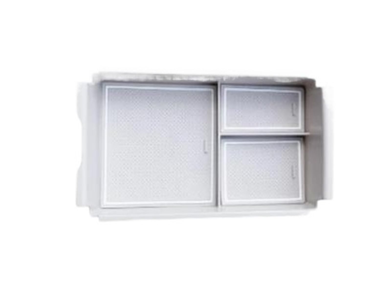 TOPOLVLCKC Armrest Storage Box For GAC Aion UT AY2 2025-2026 Car Central Control Armrest Box Partition Storage Anti Slip Pad Interior Accessories (White)