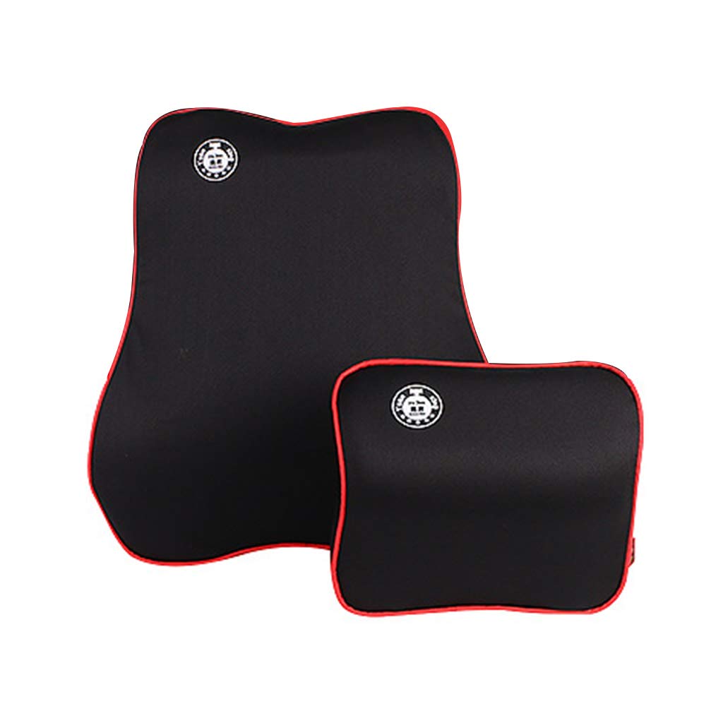 Housse de coussin pour appui-tête auto lot de 2 accessoires de protection siège