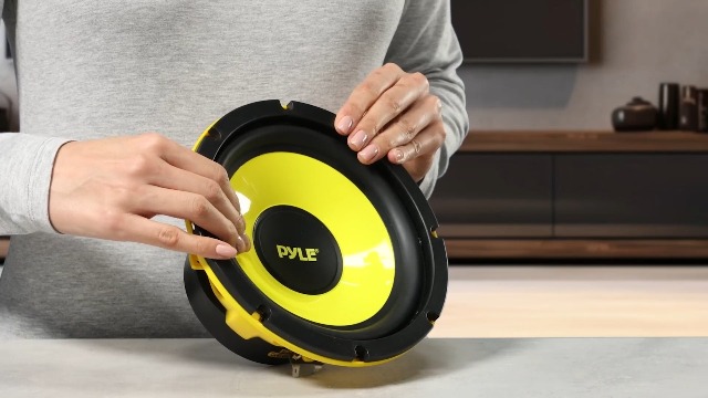 Pyle Haut-Parleurs Voiture 2 Voies 9cm 120W - Tweeter Stéréo - Installation Facile OEM