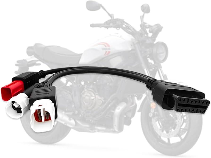 【356】ANKdoll Amazon.com: AMHTDOL 3-in-1 OBD2 Adapter Cable,Fit for Yamaha Kline