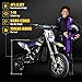 KOOZ HP112E 36V 1000W Electric Dirt Bike for Kids, 3 Speed Modes Teen Electric Motorcycle Up to 18 MPH & 15 Miles Long-Range, Dual Suspension & Disc Brake, 16
