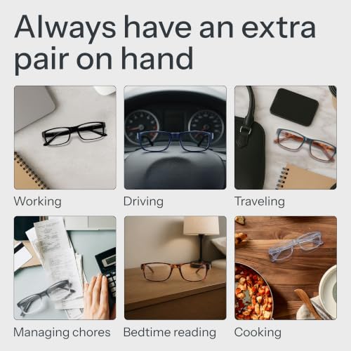 Image of Gaoye Reading Glasses Men /Women, Eyeglasses, Blue Light Readers for Men /Women, Computer Eye Glasses, Cheaters