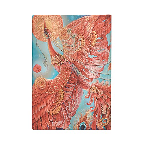 Paperblanks 18 Month Diaries 2023-2024 Firebird, Red - Image 4