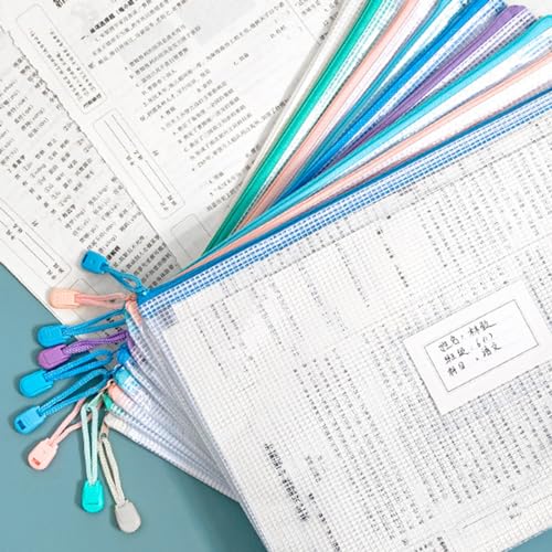 Pochette étanche pour document et sac de rangement transparent étudiant