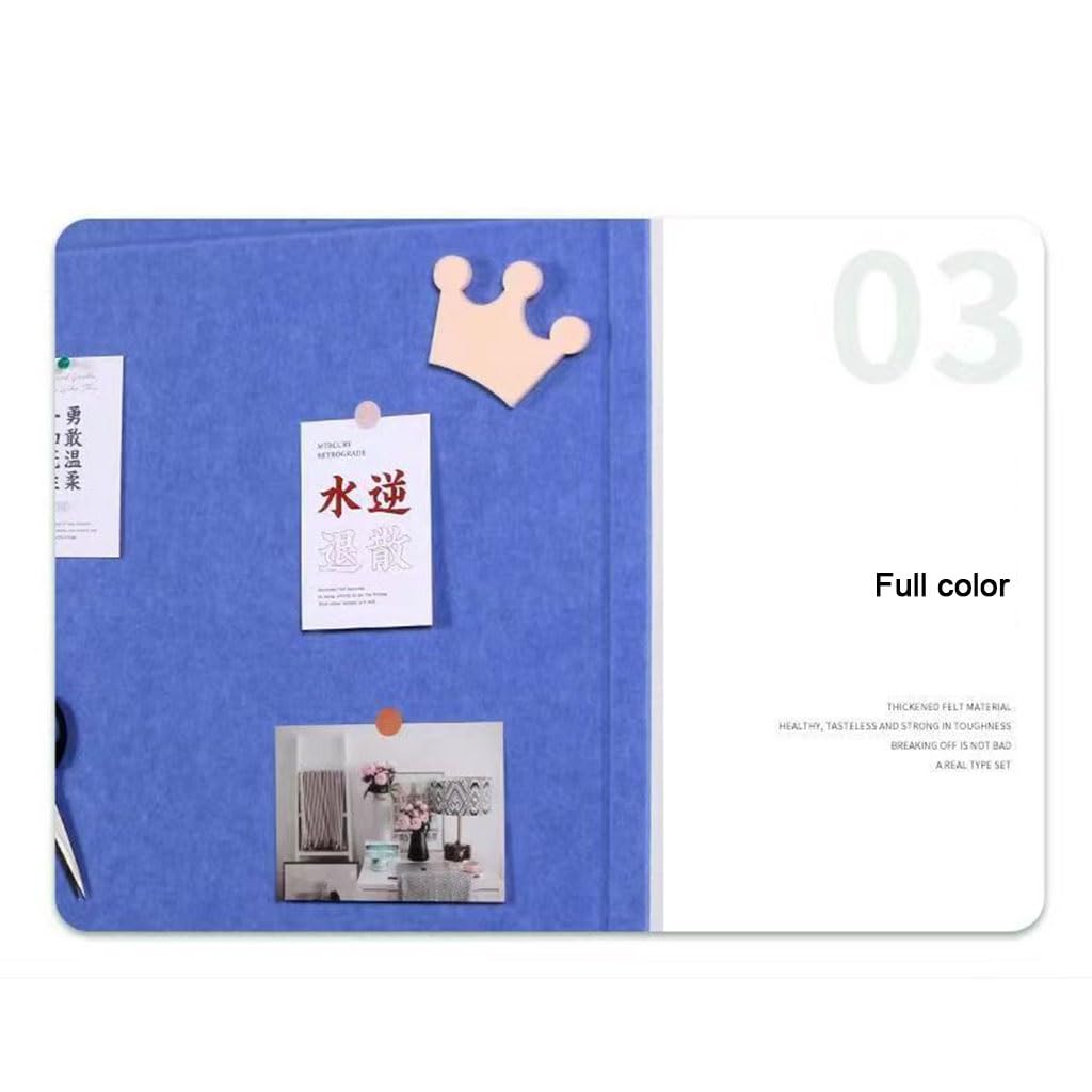 3 Bacheche In Sughero E Feltro - Lavagne Autoadesive Per Appunti E Foto - Foto 8