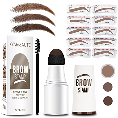 Ellen Tracy Eye Makeup Set with Eyeshadow Pallete, Eyeliner Pencils, Mascara, Eyebrow Pencil, and Brush