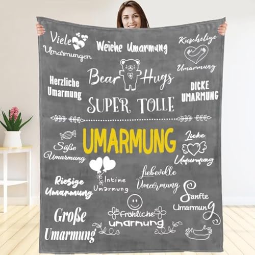 HYDDHQ Geschenke für Freundin, Umarmung Decke Beste Freundin Geschenk,...