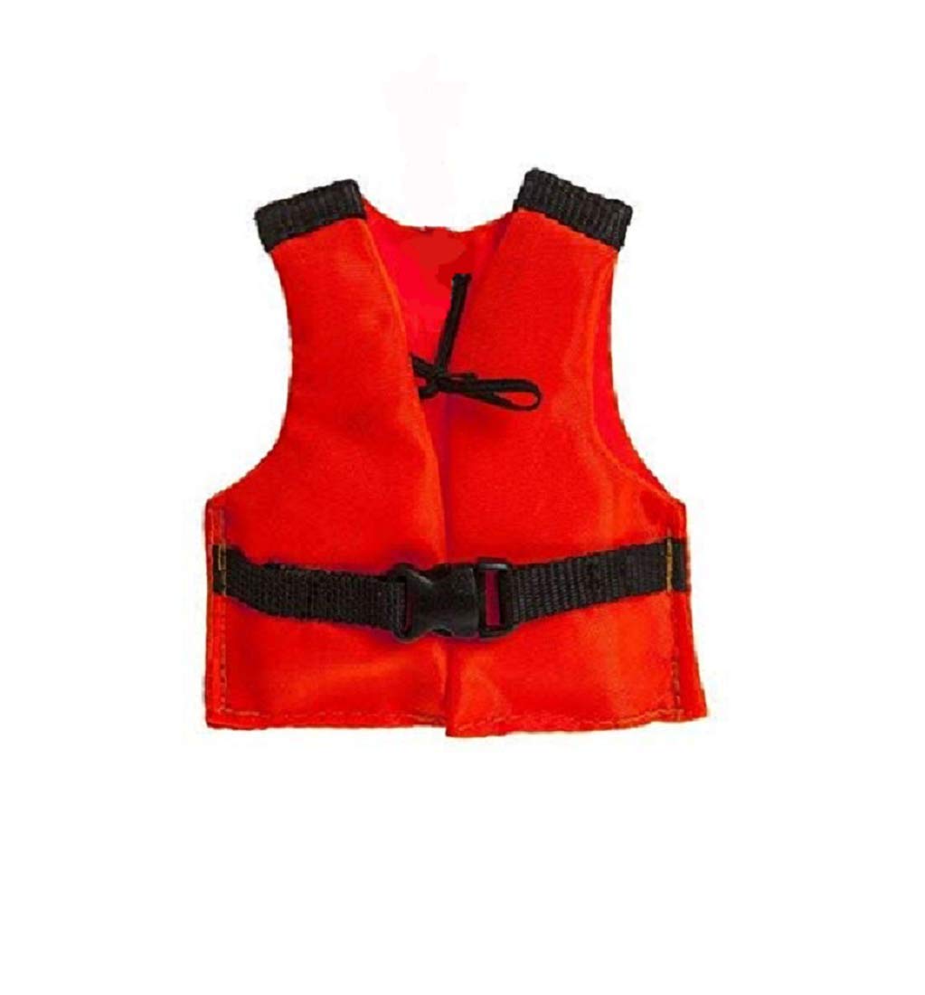 Toyland Men's Orange Toyland® Mini Life Saver Jacket - For Dolls & Elves