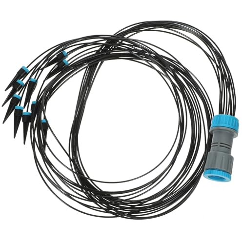 IMIKEYA 自動水やり器 点滴ノズル 可能ドリップフロー ガーデン屋内外鉢植え用 省力節水 園芸野菜対応 簡単操作の自動灌漑システム