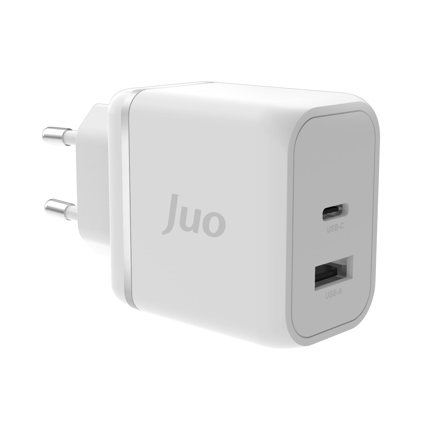 Juo 45W GaN USB-C + USB-A Şarj Aleti iPhone & iPad & Macbook & Samsung PPS Type-C Hızlı Şarj Cihazı