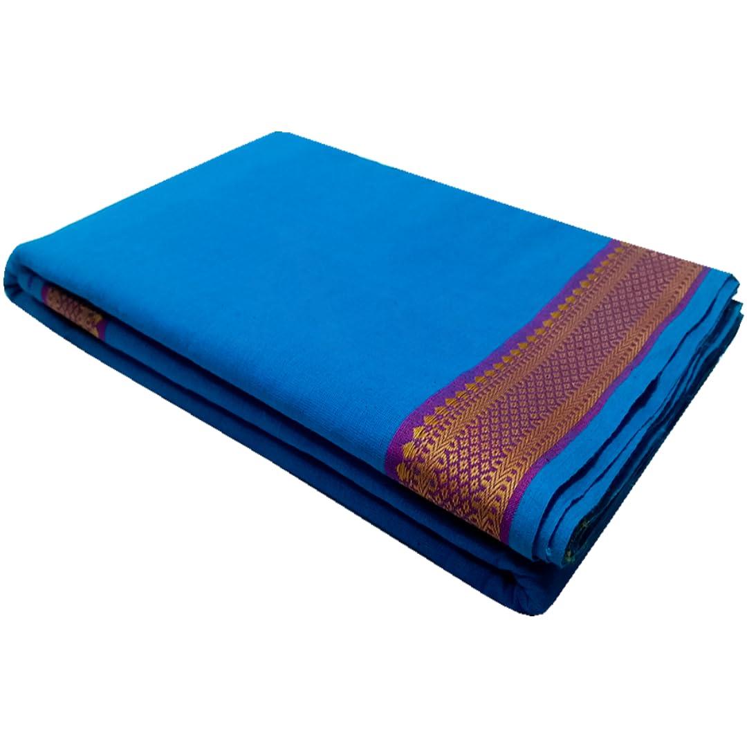 Anka's Handmade Bharatanatyam & Kuchipudi Dance Practice Cotton Saree-picture-38