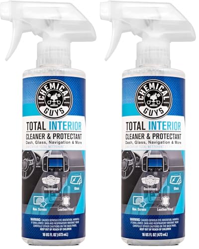Image of Chemical Guys SPI22016 Total Interior Cleaner and Protectant, Safe for Cars, Trucks, SUVs, Jeeps, Motorcycles, RVs & More, 16 fl oz (Pack of 2)