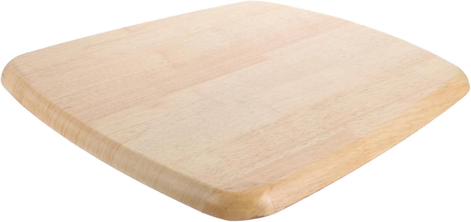 Zerodeko Wooden Seat Replacement for Dining Chairs Office Stool Accessory for Home Kitchen Restaurant Sturdy Wooden Seating Part Fits Various Scenarios