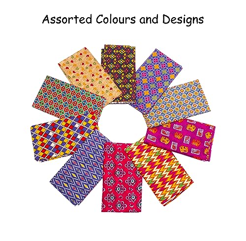 Image of Nilavan's Designer Unstitched Blouse Materials | Gorgeous Traditional Multi-Color Blouse Pieces for Women