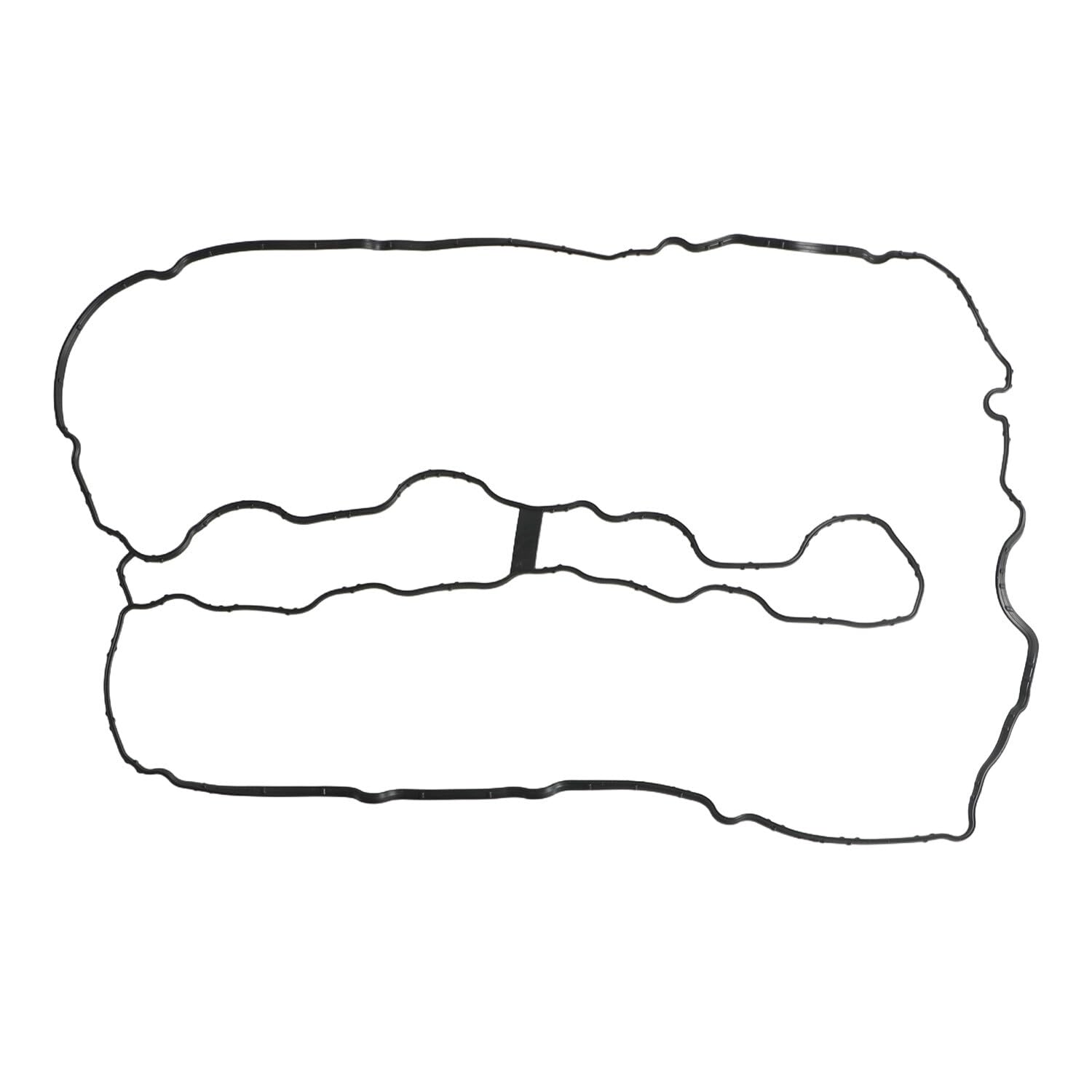 11127566290 Engine Valve Cover Gasket Set Fit for BMW 750Li 750i B7 B7L X6 X5 550i 650i 4.4L V8 2008-2017 Replace# 11-12-7-566-289, 11-12-7-566-288