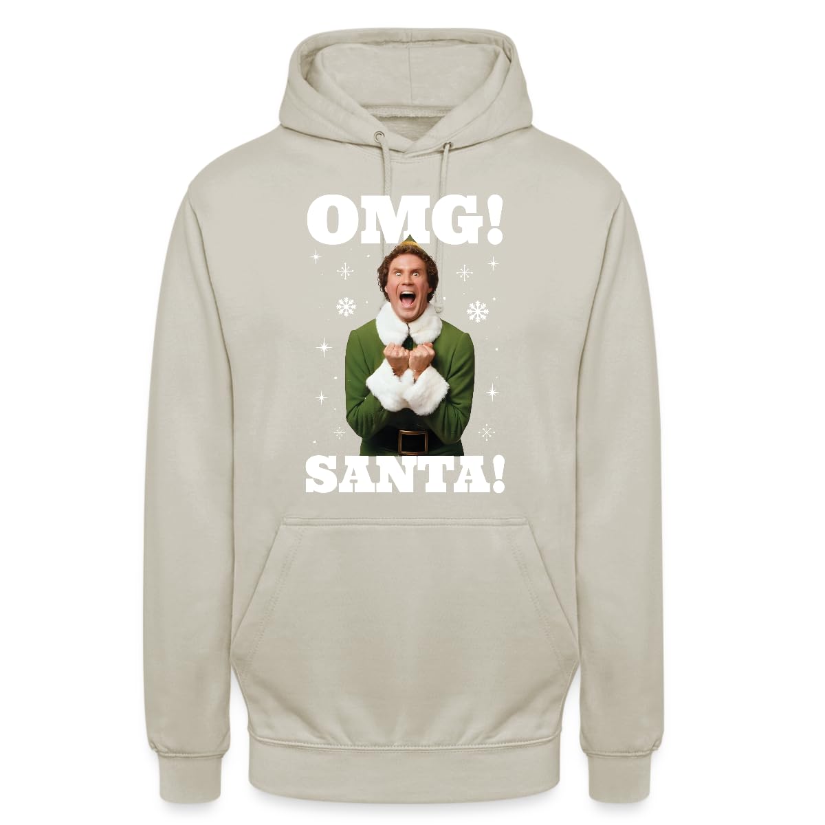 OMG Santa Self - Maglione natalizio con elfo