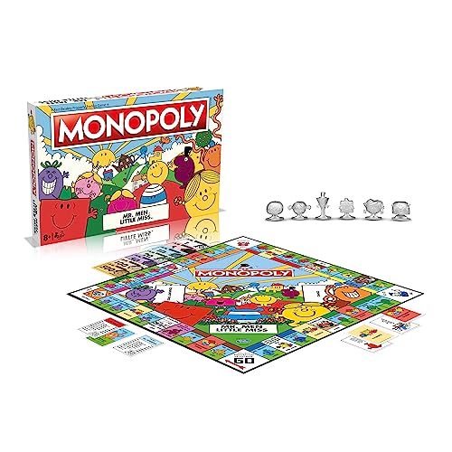 Winning Moves Mr Men and Little Miss Monopoly Board Game, Advance to Mr Tickle, Little Miss Splendid and Mr Sneeze - Image 2