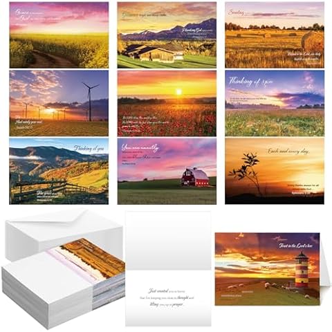 Motiskyy 50 Pcs Religious Cards Cover