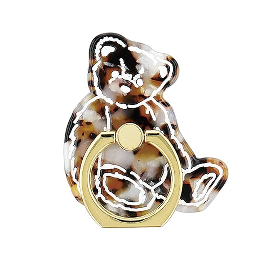 【くま】プリンタ スマホリング かわいい アニマル 動物 ブタ Z0528/SR 6225