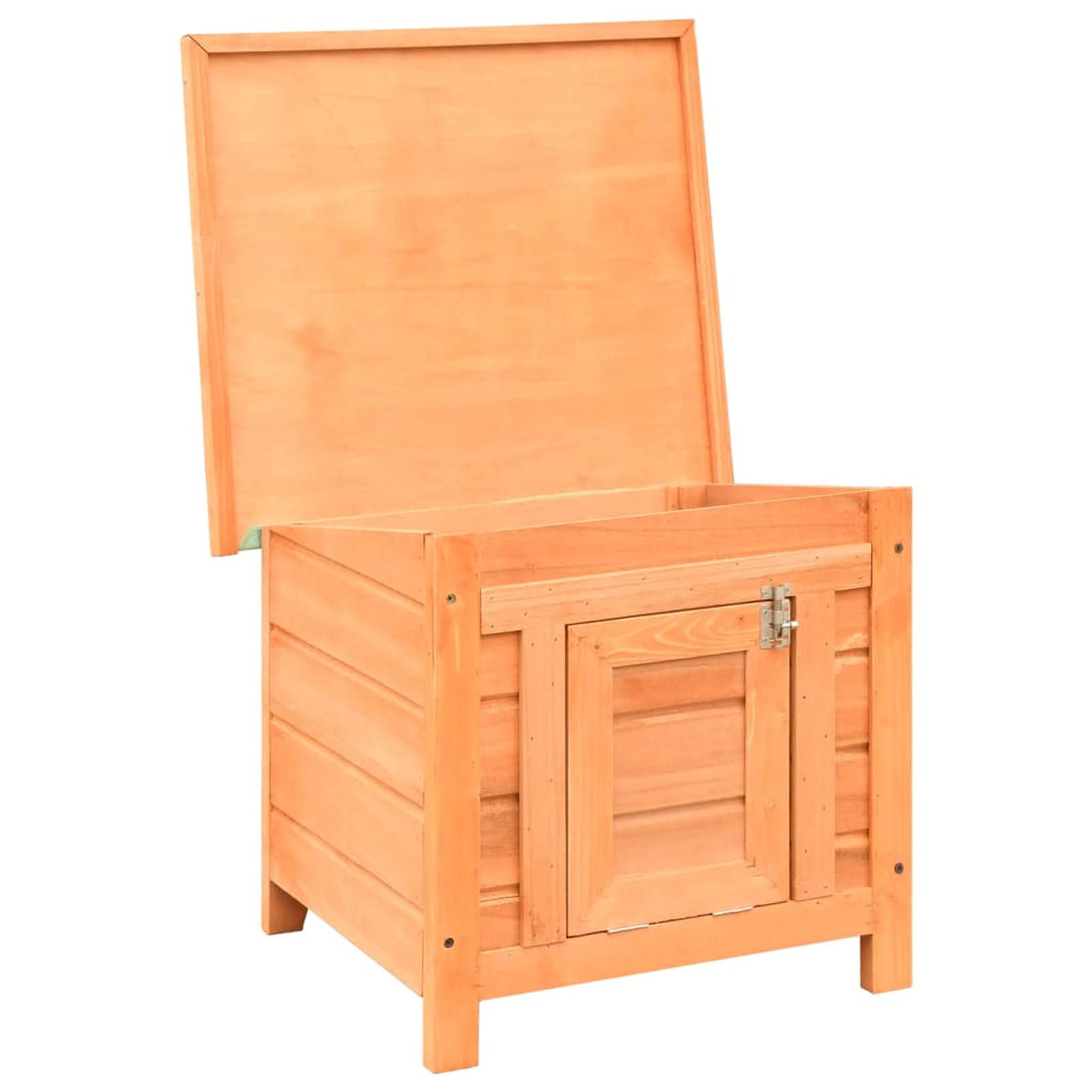 Lechnical Cuccia per Gatti in Legno di Pino e Abete 50x46x43,5 cm,Articoli per Animali,Animali Domestici - Articoli,Articoli per Gatti,Tiragraffi