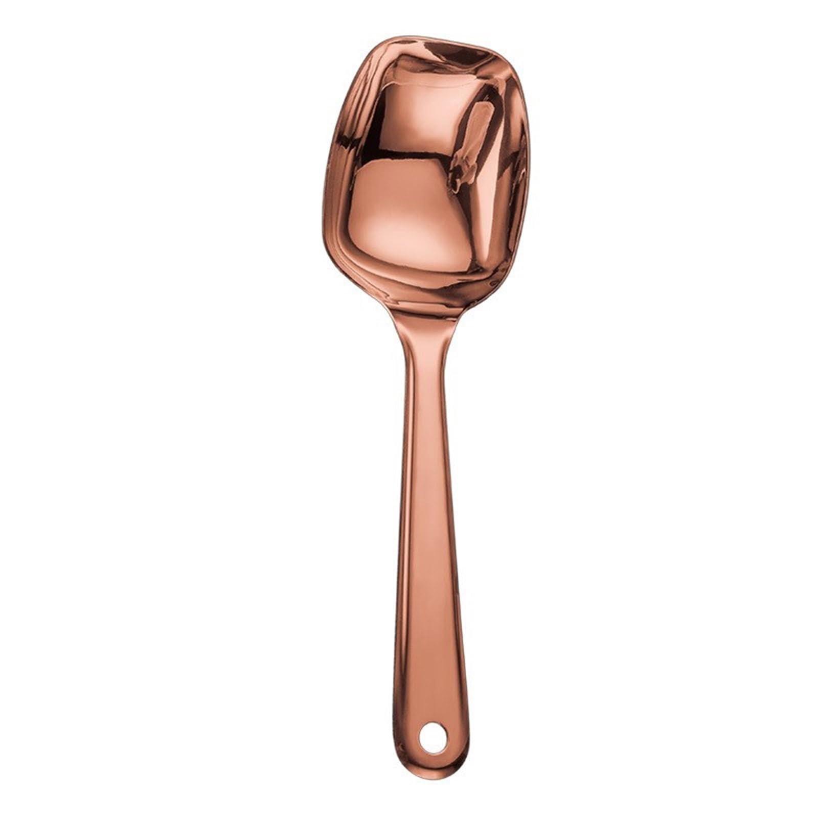 Tsophreniq Functioanl Square Spoons Flatwares Multipurpose Stainless Steel Spoons Elegant Utensils for Soups Stews and Dining Elegant Soup Spoon