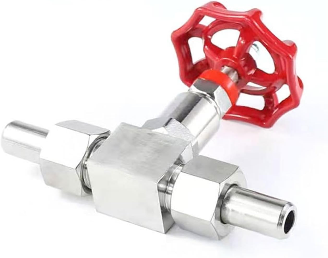 1/4" 3/8" 1/2" BSP Male High Pressure Stainless Steel 304 Shut Off Needle Globe Valve J13-160P Crane Flow Control(1/8 Inch)
