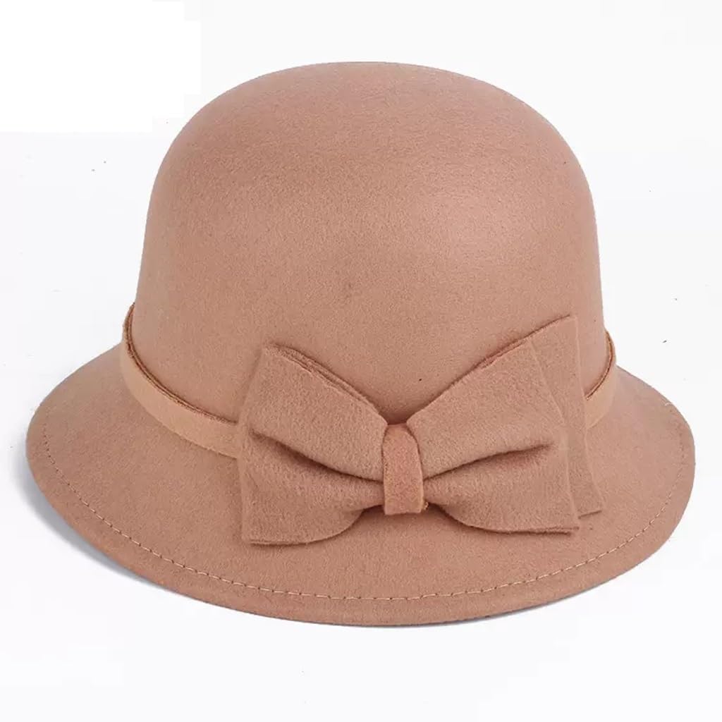 Chapeau melon en laine isolant et respirant pour femme active