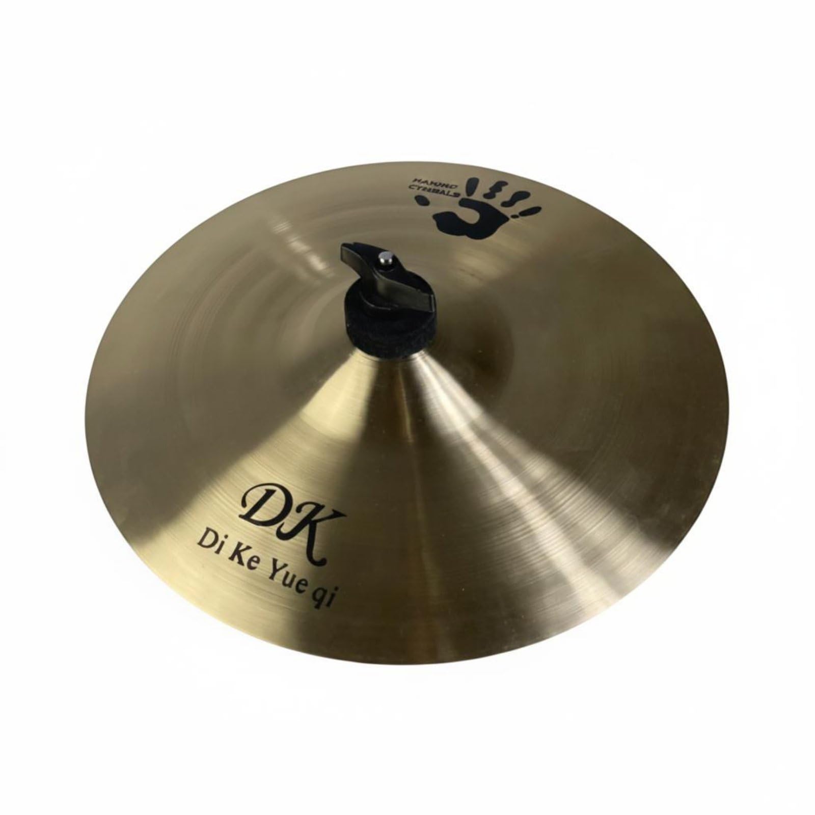 Piatto per Batteria Mano Dita Percussioni Chiaro E Definito Che Emerge Nel Mix in Lega B20 Adatto per Prove Registrazione Piccoli Set Percussioni, Cimbalo A Mano DK Da 10 Pollici