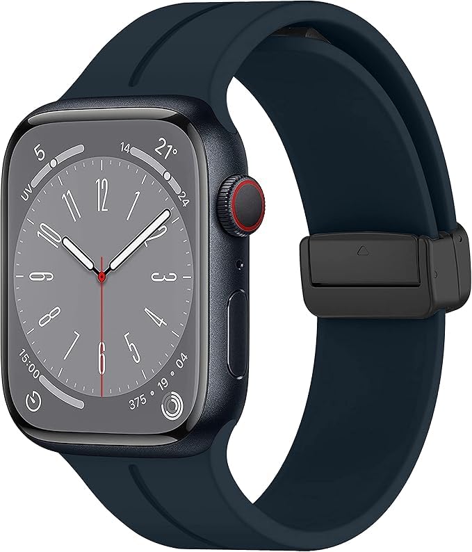 - TKM Link Series Metal Bands Compatible for Apple Watch Ultra (49mm) | Ultra 2 (49mm) | iWatch Series 10/ 9/ 8/ 7/ 6/ 5/ 4/ 3/ 2/ 1/ SE/ SE 2 (46mm/ 45mm/ 44mm/ 42mm) | Stainless Steel Strap with Butterfly Folding Clasp Replacement Straps [WATCH IS NOT INCLUDED]