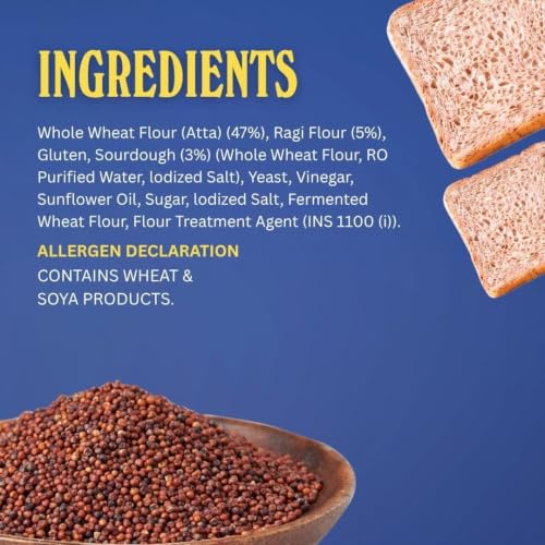 Image of The Baker's Dozen Ragi Loaf, 240 g