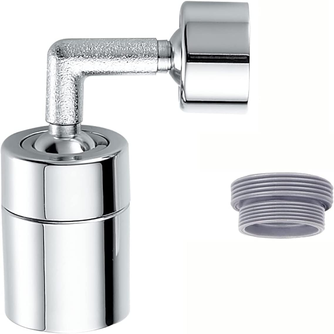 Rotate Swivel 720 Degree Swivel Kitchen Sink Faucet Aerator Universal Splash Filter Faucet Spray Head Kitchen Tap Water Saving Nozzle Movable Brass Sprayer