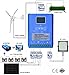 Wind Turbine Solar Hybrid Charge System 3000W-120000W, Wind Solar Turbine Charge Controller 6000W Wind Solar Turbine Generator Controller with Dump Load, 12000W Wind and 12000W Solar Panel,8000W-48V