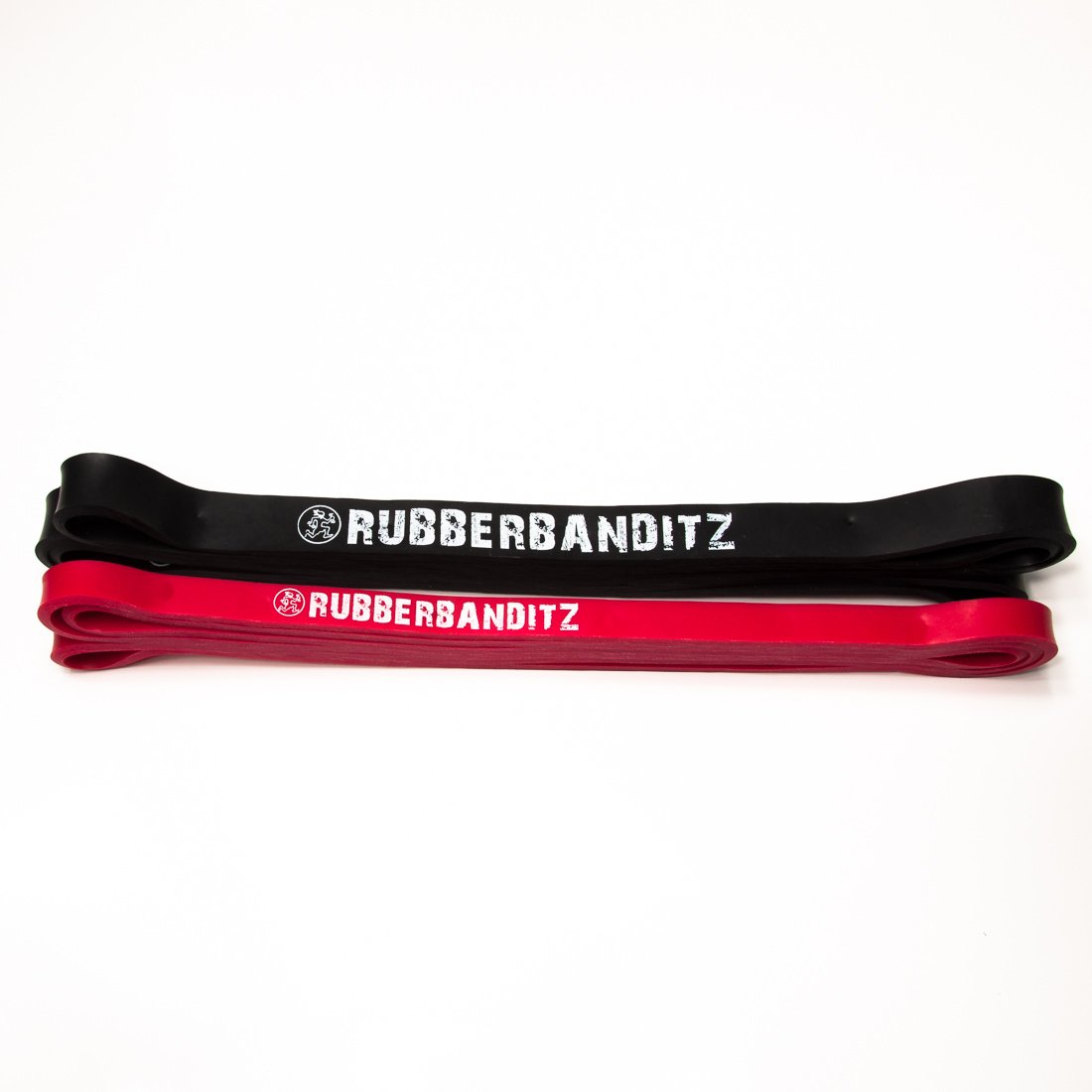 Rubberbanditz Combo Pull Up Assist Bands | Heavy Duty Resistance Exercise Bands for Powerlifting, Mobility, and Stretching | Resistance Bands for Working Out | Combo Pack of 2