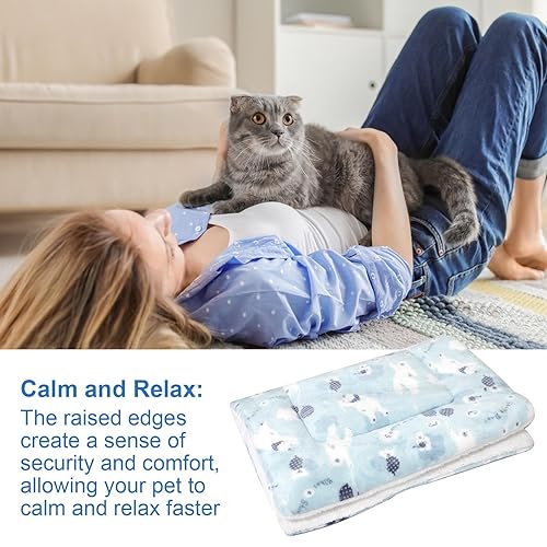 Cobertor para animais de estimação para ambientes internos | Cobertor de flanela para dormir de cach