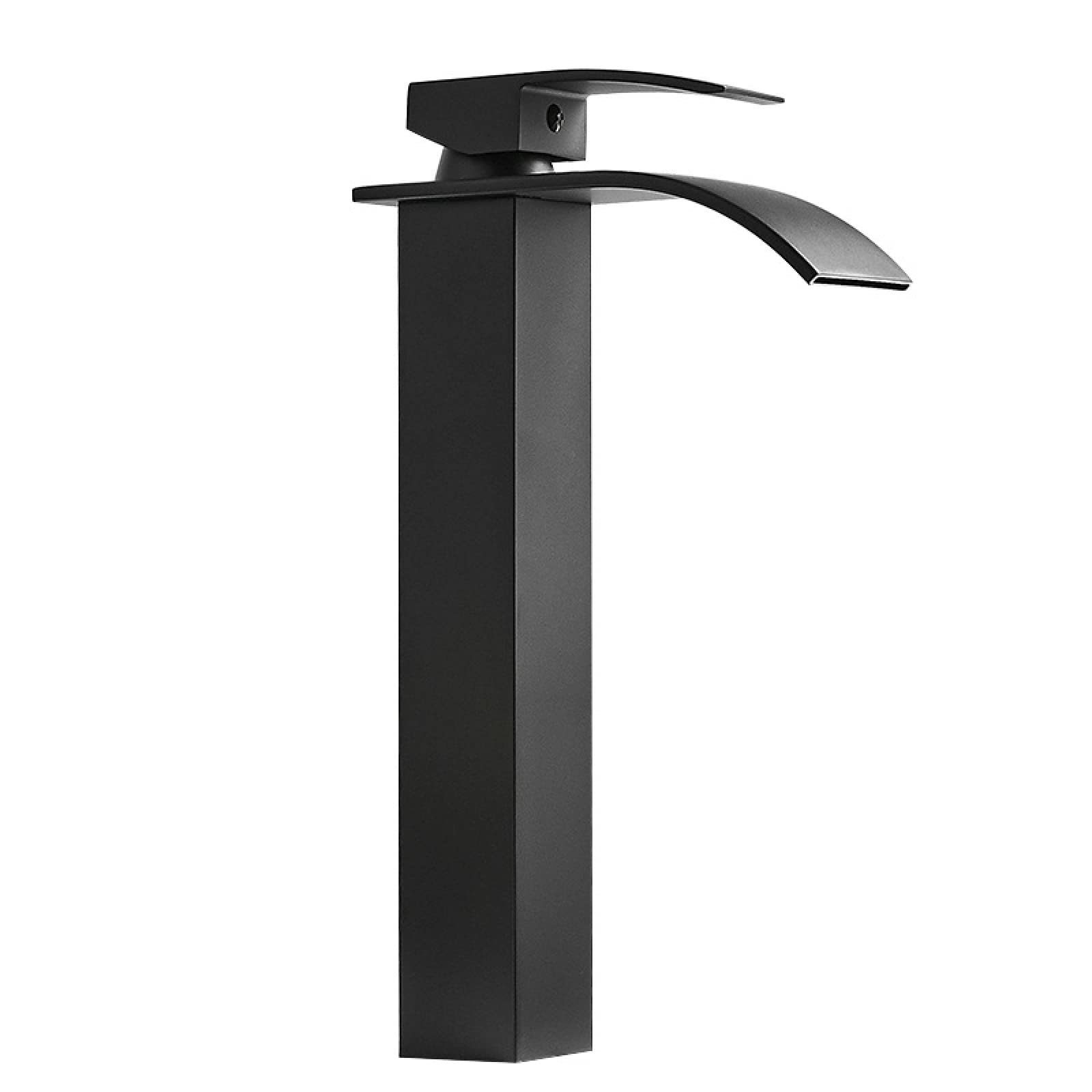 Robinet cascade pour lavabo à levier unique mitigeur eau chaude et froide
